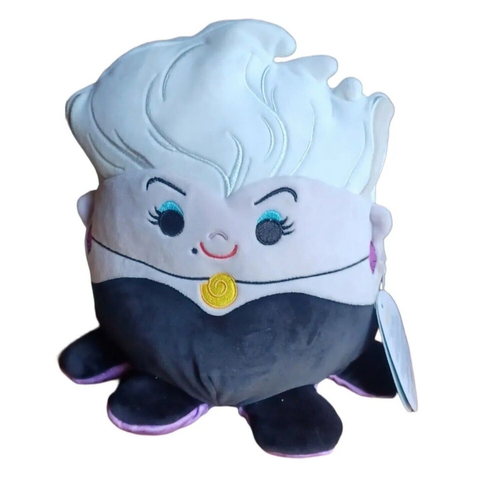 Disney URSULA SQUISHMALLOW - Little Mermaid Stuffed Plush 10" Kellytoy NEW RARE